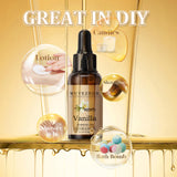 Wuvezrub Vanille: concentration élevée à diluer pour usage sûr sur la peau.