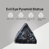 WUYOUSHI pyramide œil-protecteur sur table pour équilibre énergétique.