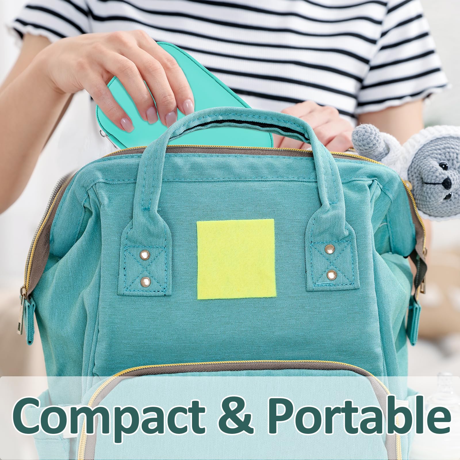 Trousse EVA bleue WXA, rangement compact pour les sorties.