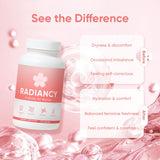 WXDOAU Radiancy, hydratation: hydratation durable pour la zone intime.