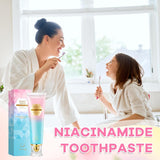 WXMX dentifrice Niacinamide – éclaircissement doux et sourire plus lumineux.