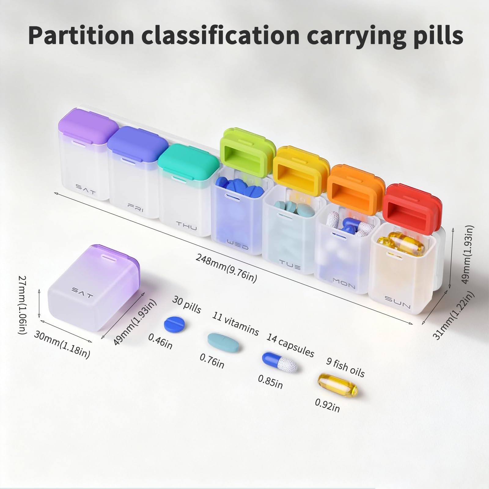Wxyjxqy Attache magnétique frigo: rangement sûr et pratique.