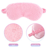 Masque yeux doux velours rose WY LIGHTING LEVEL – respiration agréable et confort