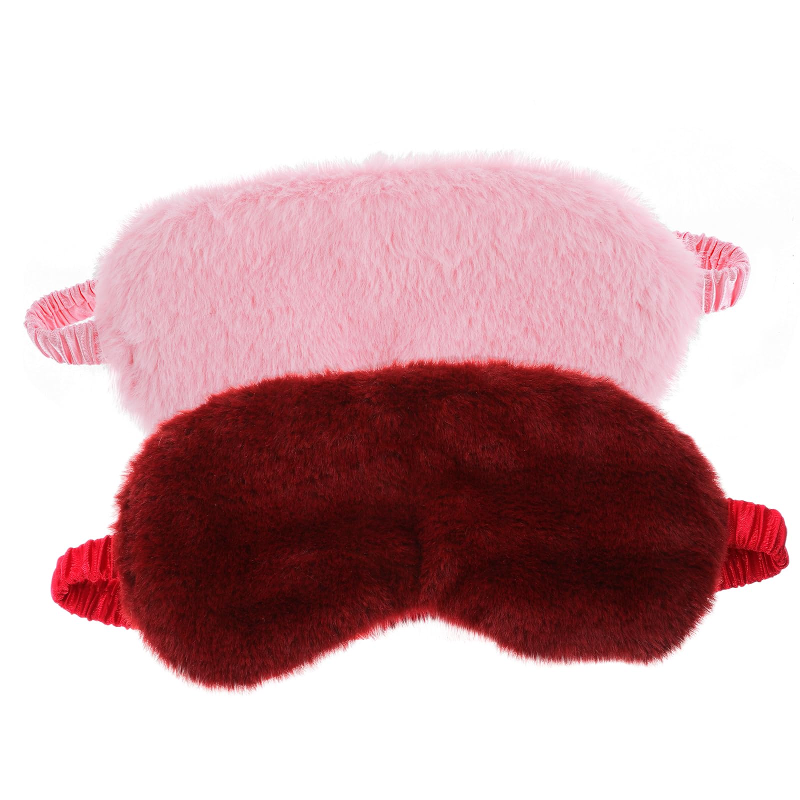 Masque yeux peluche rouge WY LIGHTING LEVEL – pratique et léger pour camping