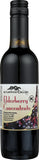 Wyldewood Cellars Sureau Concentré bouteille montrant la couleur violette naturelle.