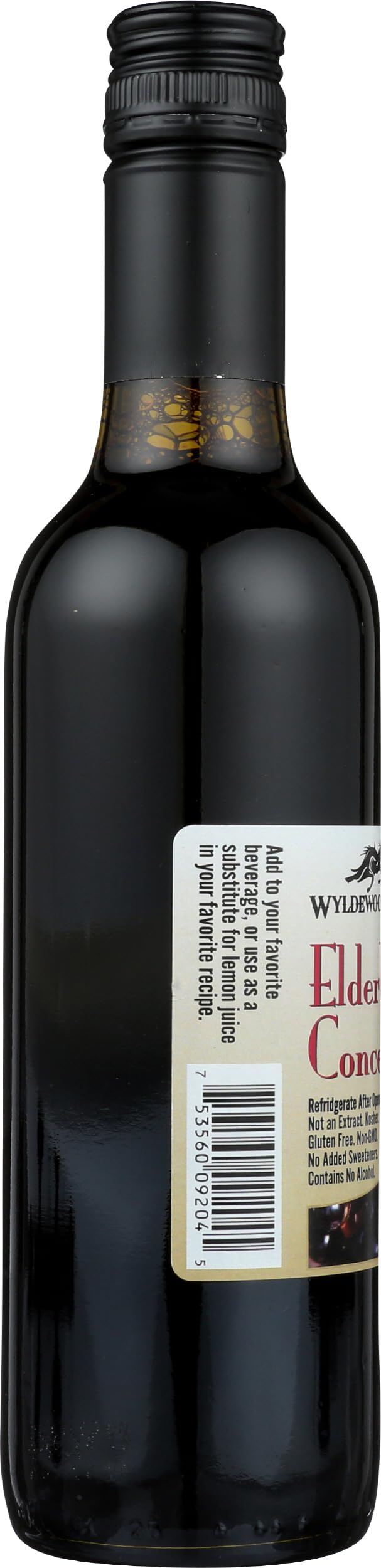 Wyldewood Cellars Sureau Concentré Utilisation domestique pour smoothies et thés.