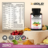 Capsules végan bio X Gold Health, pratique pour une prise quotidienne.