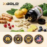 Emballage fabriqué aux États-Unis, certifié biologique et sans OGM.