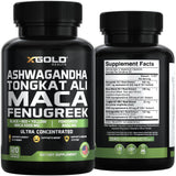 X Gold Health Mélange botanique en capsules pour énergie et équilibre