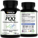 X Gold Health PQQ fabriqué aux États‑Unis selon les normes GMP.