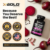 X Gold Health pureté vérifiée en laboratoire pour une consommation sûre.