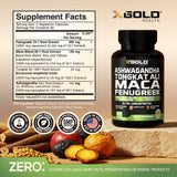 X Gold Health Tongkat Ali 1000mg en capsules pour endurance et vitalité
