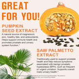 Xaarty usage quotidien huile courge-palmetto: convient à une routine bien-être quotidienne.