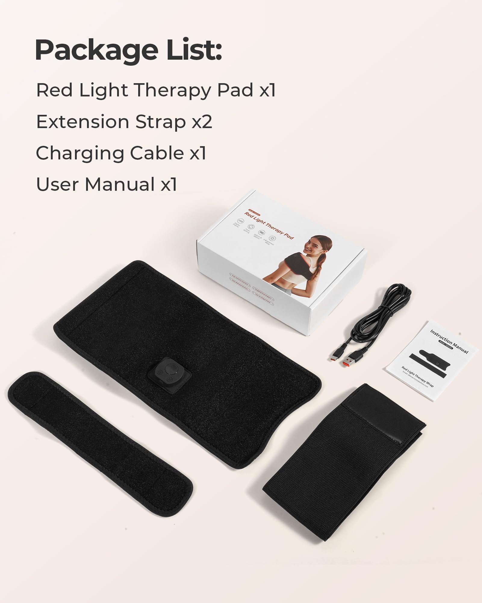 XASLA Tapis lumière rouge design ajustable confort optimal.