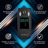 XBW test haleine rapide 4s: résultats quasi instantanés.