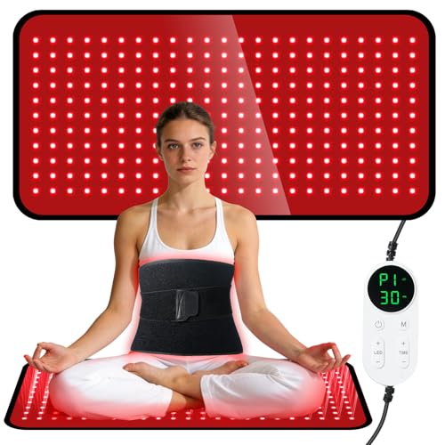 Tapis Xefinic de thérapie lumineuse rouge 660nm/850nm, couverture corporelle étendue.