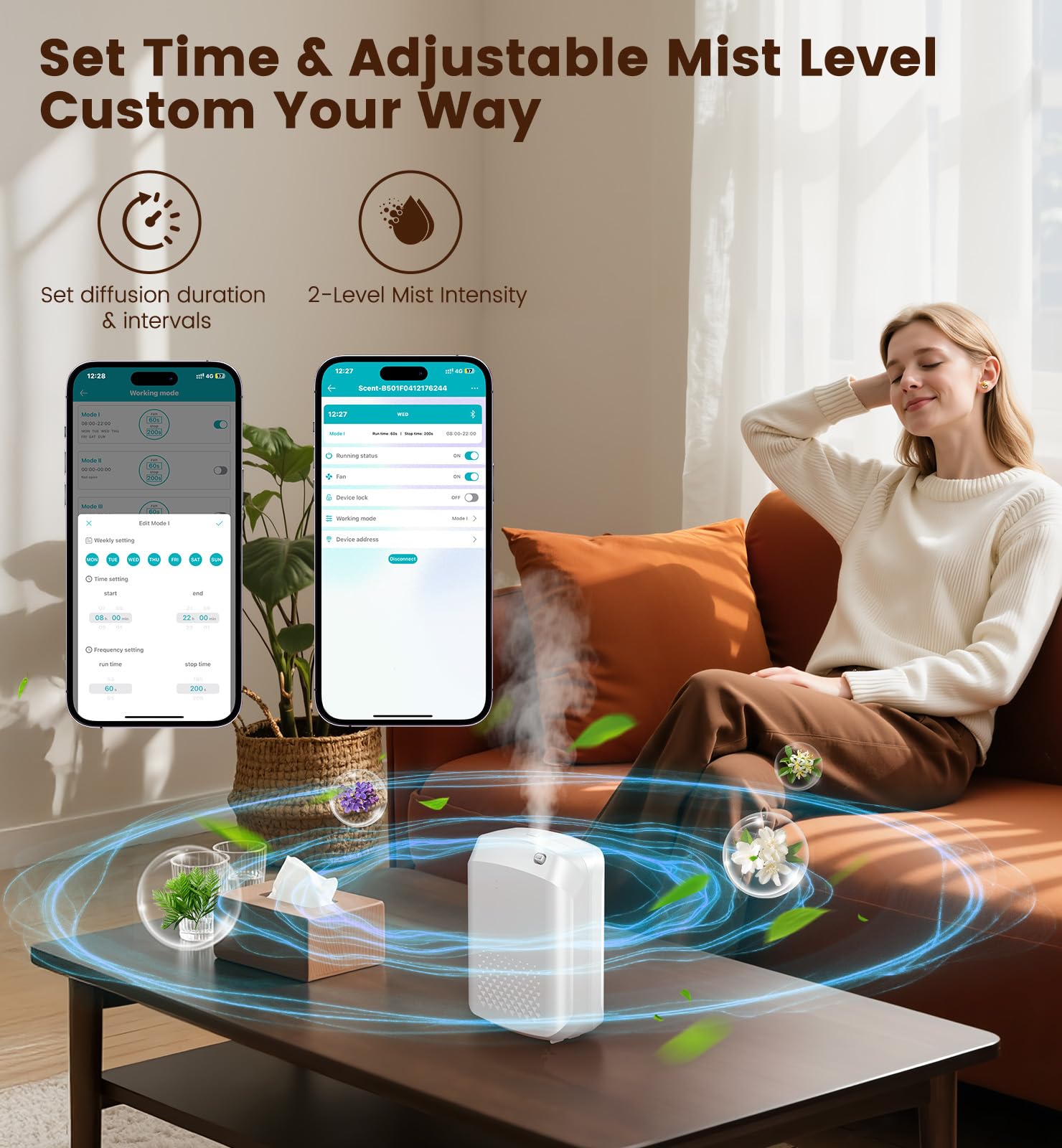 Panneau de commande XEITIN, diffusion personnalisable et intuitive.