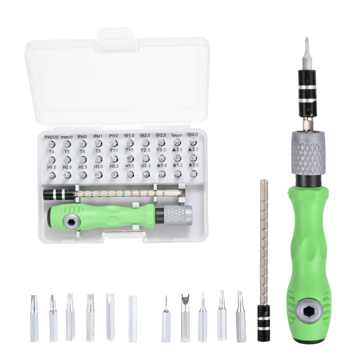 Xflyxin coffret tournevis precision 30 en 1, ensemble polyvalent pour réparations délicates