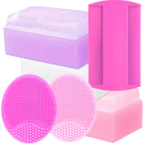 Xforto ensemble brosse et peigne bebe, emballage prêt pour le bain