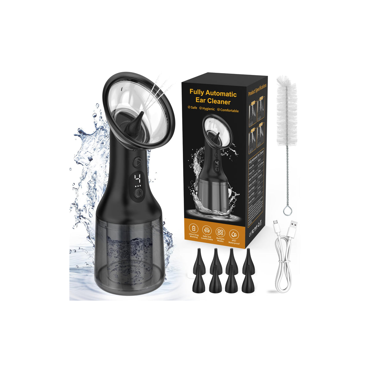 XIAOJINYU kit-nettoyage-oreilles complet, hygiène fiable pour toute la famille