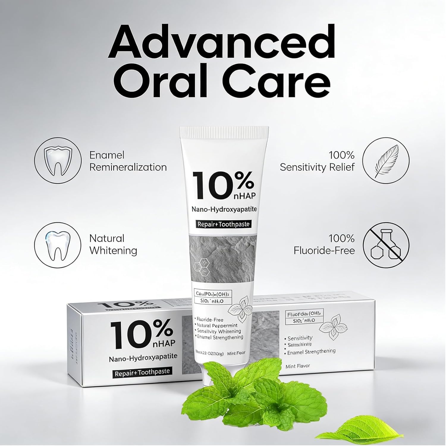 Xing Chen Hai Yang dentifrice sans fluorure, haleine fraîche et émail renforcé