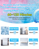 XINHOME tour-de-cou-refroidisseur cadeau pratique pour l'été.