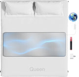 XKETA Tapis de mise à la terre sur lit queen pour un sommeil potentiellement plus reposant.