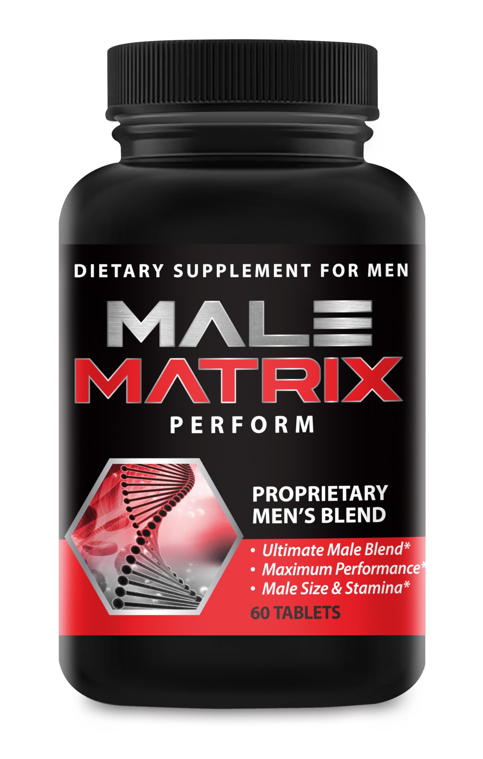 XL Science Male Matrix – bouteille noire élégante pour un usage discret et quotidien.