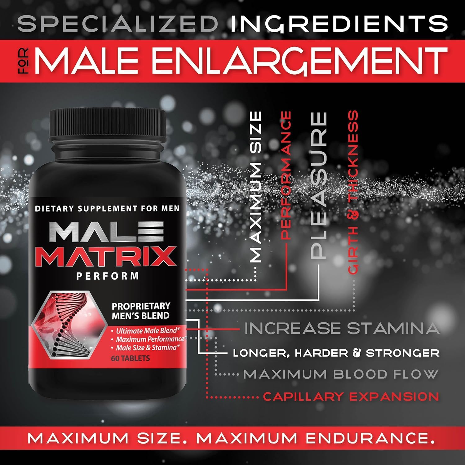 XL Science Male Matrix XL, emballage discret avec livraison privée et confidentialité.