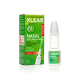 Bouteille Xlear spray nasal avec pompe facile et précise.