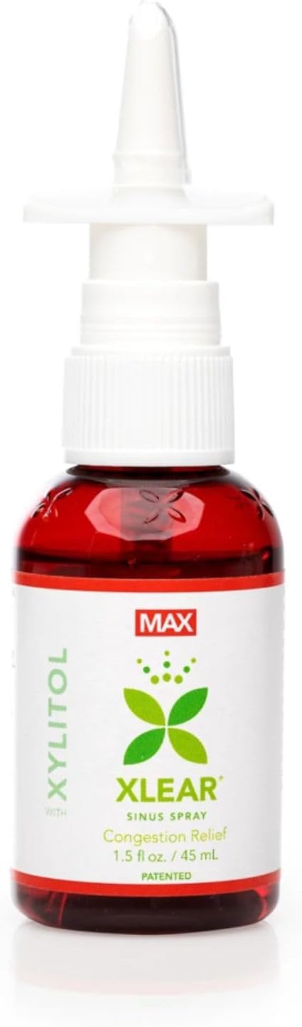 Xlear MAX : capuchon protégeant la pompe et l’hygiène nasale.