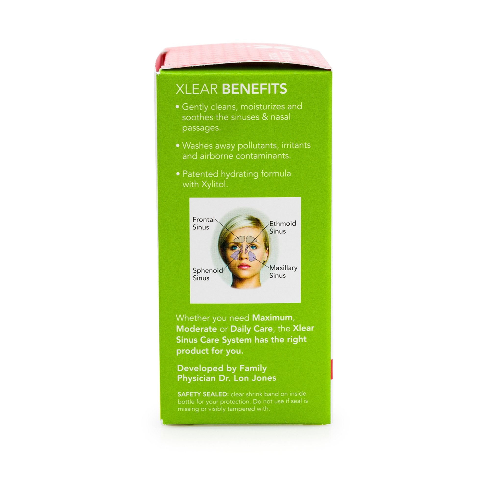 Xlear spray nasal pour enfants et adultes, utilisation sûre sans stéroïdes.