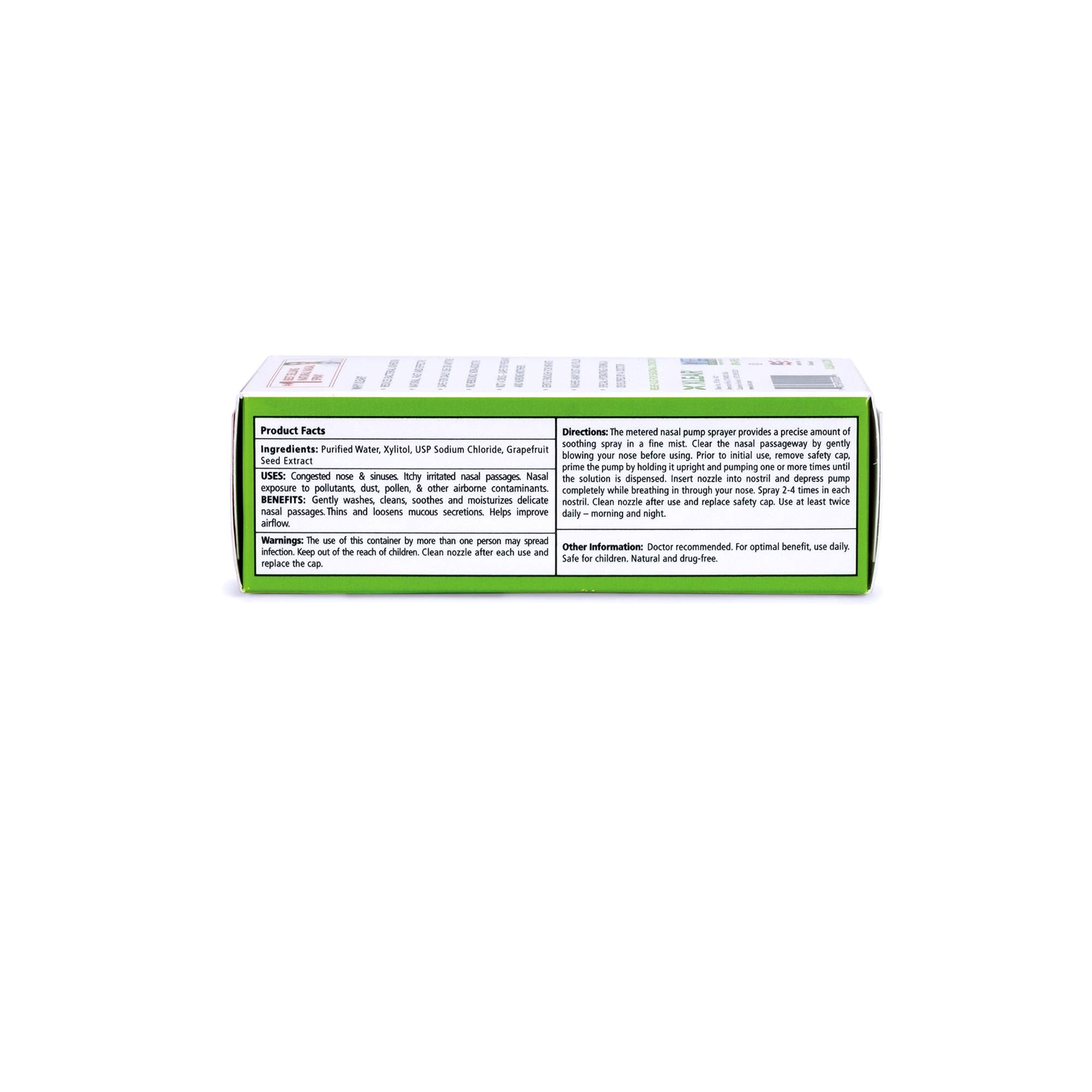 Pack de six bouteilles Xlear, solution pratique pour un usage régulier.