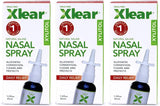 Xlear spray nasal naturel xyliol, bouteille prête à l'emploi pour hydrater et dégager les voies nasales.