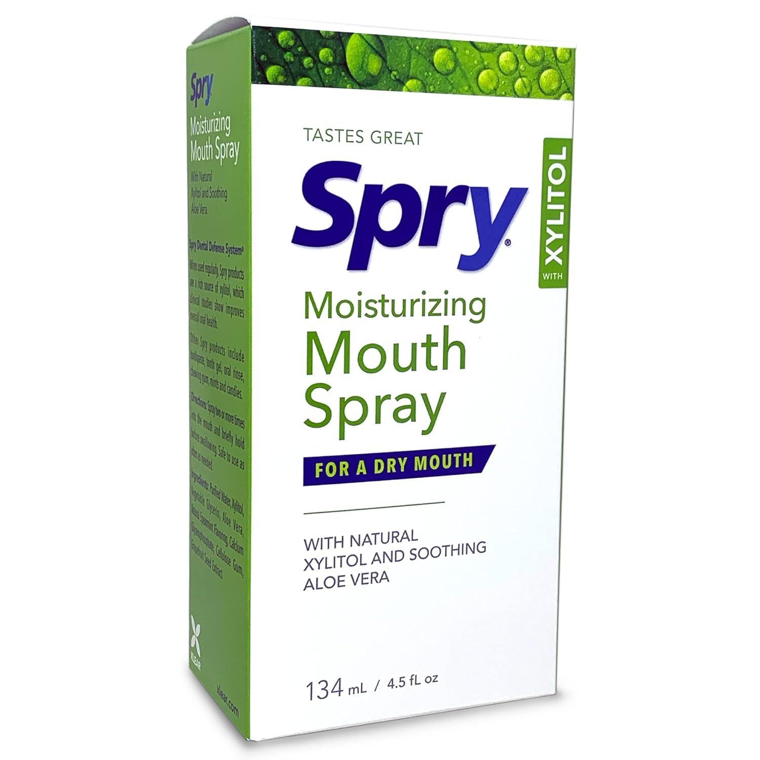 Spry Xlear: application rapide pour hydrater et rafraîchir l'haleine.