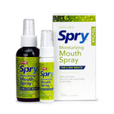 Xlear Spry: bouteille spray buccal hydratante pour bouche sèche.