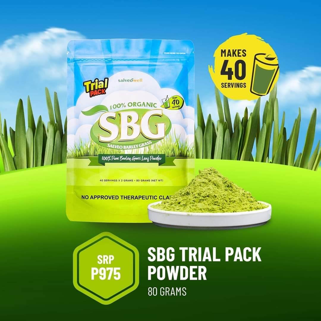 Pack essai Salveo poudre d'orge verte, découverte facile