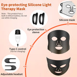 XMZXMZ masque infrarouge en silicone pour un port confortable à domicile