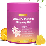 Gommes XOTMPFLY Probiotiques pour femmes – bouteille prête à l'emploi et équilibre digestif potentiel