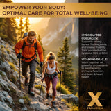 XParadigm Puritas Corpus – Emballage pratique, un mois de consommation.