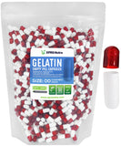 Capsules XPRS Nutra taille 00 transparentes pour un remplissage précis.