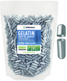 Capsules 00 vides XPRS Nutra transparentes pour remplissage précis.