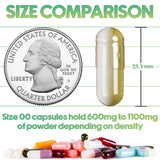Capsules XPRS Nutra avec fermeture clique pour éviter les pertes.