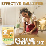 XPRS Nutra Lécithine en poudre texture lisse idéale pour pâtisserie