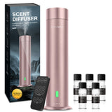 Xspidem diffuseur sans eau au design tour en aluminium, ambiance luxueuse et durable.