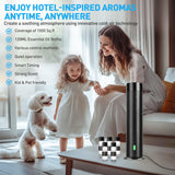 XspideM diffuseur sans eau avec télécommande pour contrôle à distance pratique.
