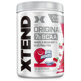 Xtend BCAA poudre AirHeads Candy visuel, soutien potentiel à la récupération musculaire.