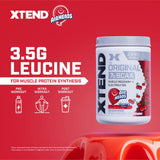 Xtend mélange BCAA et électrolytes, visuel, hydratation pendant l'entraînement.