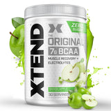 Xtend Original BCAA en bouteille, soutient récupération et énergie pendant l’entraînement.