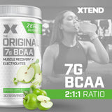 Poudre Xtend Original BCAA en dosette, dosage pratique pour chaque séance.
